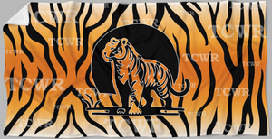 Tiger Striped Beach Towel