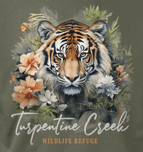 Load image into Gallery viewer, Masterpiece Tiger in Orchids Adult T-Shirt
