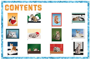 Paint By Stickers Book: Cats