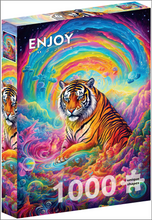 Load image into Gallery viewer, Where Tigers Reign 1000pc Puzzle
