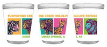 Load image into Gallery viewer, Pop Art Big Cat Shot Glass
