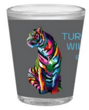 Load image into Gallery viewer, Painted Tiger Shot Glass
