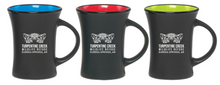 Load image into Gallery viewer, Peeking Tiger Flared Mug
