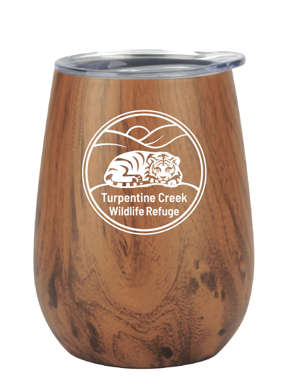 Bold New Logo Woodgrain Stemless Wine Tumbler