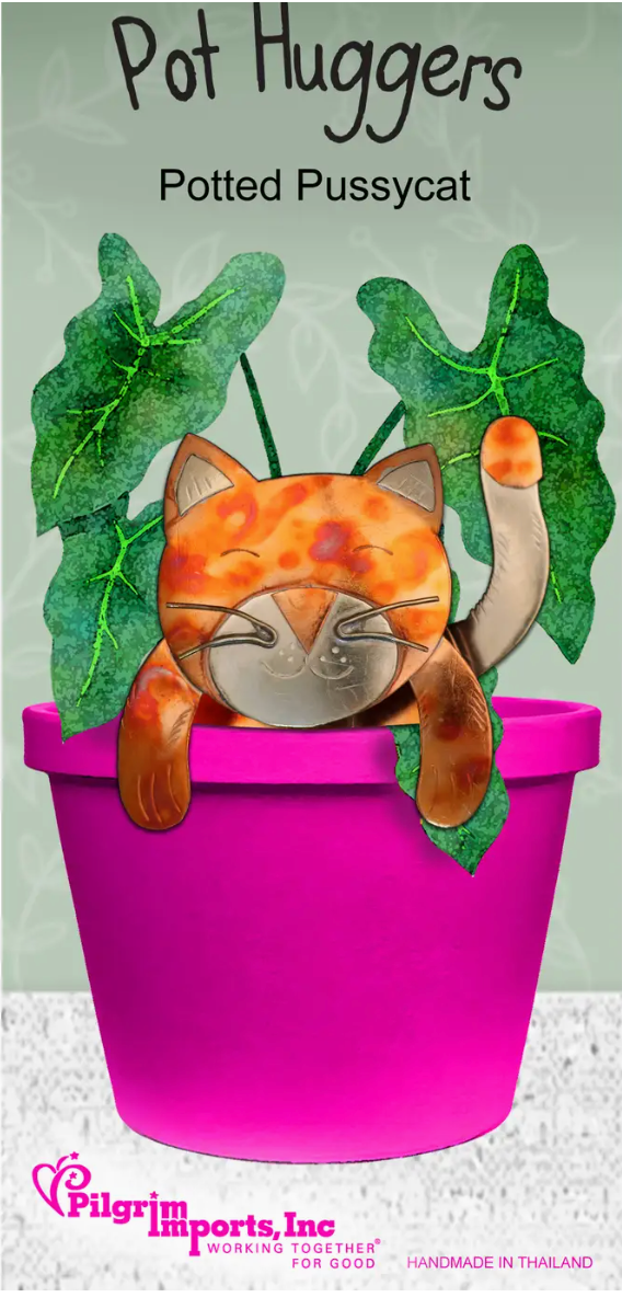 Potted Pussycat Pot Hugger