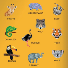 Load image into Gallery viewer, Zoo: Sticker Paintings
