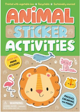 Load image into Gallery viewer, Animal Sticker Activities: A recyclable sticker and activity book
