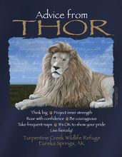 Load image into Gallery viewer, Advice from Thor Adult Unisex Long Sleeve T-Shirt
