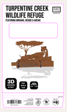 Load image into Gallery viewer, Nirvana &amp; Cubs Brown Wood Table Topper Craft Kit (with moving parts)

