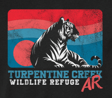 Load image into Gallery viewer, Retro Dusk Tiger 3/4 Sleeve Baseball Tee
