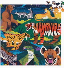 Load image into Gallery viewer, Predators Illuminated 500pc Glow in the Dark Puzzle
