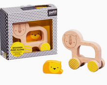Load image into Gallery viewer, Wooden Lion Push-Along Toy
