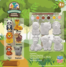 Load image into Gallery viewer, Plaster Animal Figurines Paint Set
