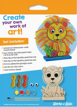 Load image into Gallery viewer, Lion Yarn Wrapping Craft Kit
