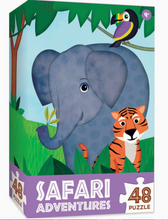 Load image into Gallery viewer, Safari Adventures 48pc Puzzle
