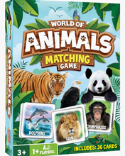 Load image into Gallery viewer, World of Animals Matching Game

