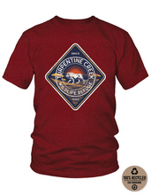 Load image into Gallery viewer, Maroon Excursion Serengeti Lion Adult T-shirt
