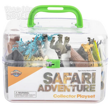 Load image into Gallery viewer, 20pc Toy Animals in a Carry Case
