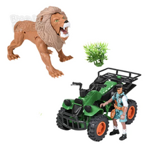 Load image into Gallery viewer, Lion Adventure Set with ATV
