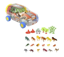 Load image into Gallery viewer, Safari Toys in Clear Vehicle Case
