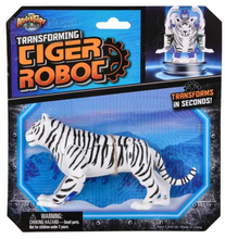 Load image into Gallery viewer, White Tiger Robot Action Figure

