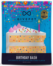 Load image into Gallery viewer, 6oz Birthday Bash Soft Dog Treat
