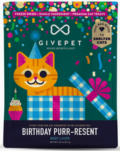 Load image into Gallery viewer, 1.25oz Purr-resent Freeze Dried Cat Treats
