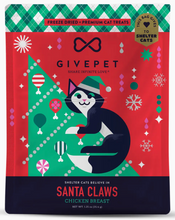 Load image into Gallery viewer, 1.25oz Santa Claws Cat Treat
