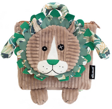 Load image into Gallery viewer, Corduroy Backpack Jelekros Lion
