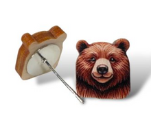 Load image into Gallery viewer, Bear Hug Stud Earrings
