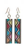 Load image into Gallery viewer, Safari Print Wood Earrings
