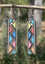Load image into Gallery viewer, Safari Print Wood Earrings

