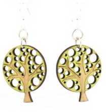 Load image into Gallery viewer, Abstract Tree Blossom Earrings
