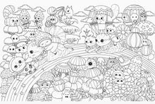 Load image into Gallery viewer, A Million Kittens : Adorable Feline Coloring Book
