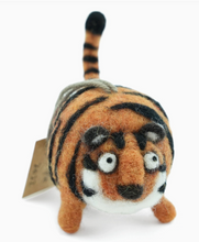 Load image into Gallery viewer, Handmade Wool Tiger Ornament
