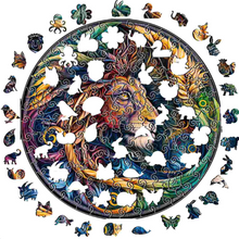 Load image into Gallery viewer, Feiry Lion Large Wooden Jigsaw Puzzle
