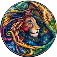 Load image into Gallery viewer, Feiry Lion Large Wooden Jigsaw Puzzle
