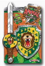 Load image into Gallery viewer, Lion Armouriez Sword &amp; Shield Set
