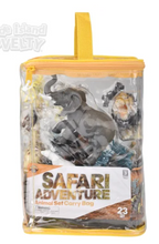 Load image into Gallery viewer, 23 pc Animal Set in Carry Bag

