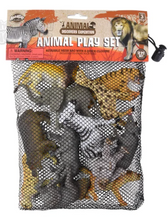 Load image into Gallery viewer, 12pc Animal Play Set in Mesh Bag
