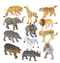 Load image into Gallery viewer, 12pc Animal Play Set in Mesh Bag
