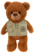 Load image into Gallery viewer, Brown Bear with Logo Vest
