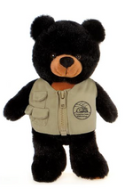 Load image into Gallery viewer, Black Bear with Logo Vest
