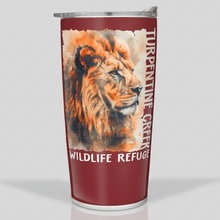 Load image into Gallery viewer, 20 oz Poster Lion Tumbler
