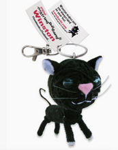 Load image into Gallery viewer, Winston Cat Stringdoll Keychain
