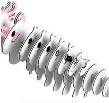 Load image into Gallery viewer, Eugy Unicorn (Pink)
