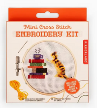 Load image into Gallery viewer, Cat Mini Cross Stitch Embroidery
