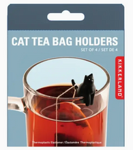 Load image into Gallery viewer, Cat Tea Bag Holder - Set of 4
