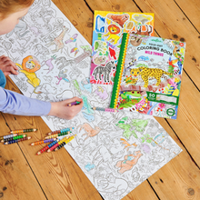 Load image into Gallery viewer, Wild Things Fold-Out Coloring Book

