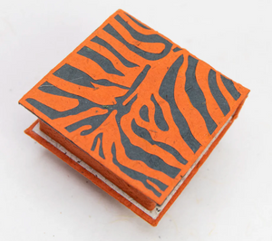 Tiger Stripe PooPoo Paper Note Box